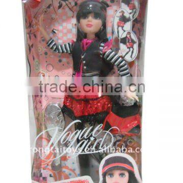 Joint rotated fashion doll