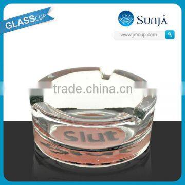 smoking accessory cigar glass ashtray personality glass ashtray