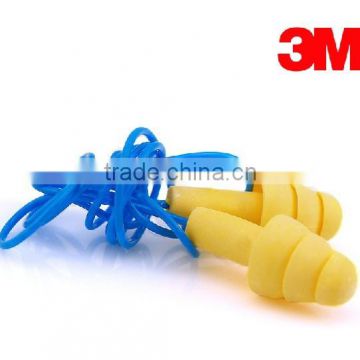 3M 340-4004 earplug /3M 340-4004 anti-noise earplugs with cord silicone waterproof earplug bulk earplugs 25 Decibel