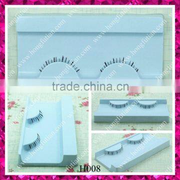 private label human hair made false eyelash