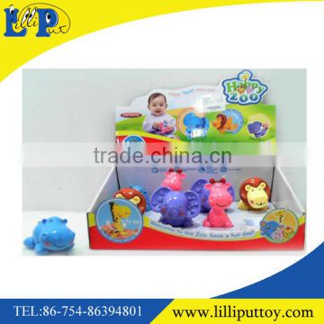 Happy zoo plastic cartoon cute animal toy