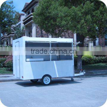 2013 Special Offers 300cm Long European Double Axle Big Wheels Small Food Tractor Trailer XR-FV300 A