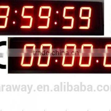 6"&7" Large Red Remote Led Digital Timer Clock With Countdown/countup Function for Sports photo-2