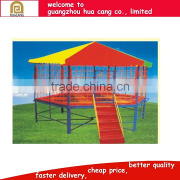 2016 Best selling Outdoor playground equipment trampoline