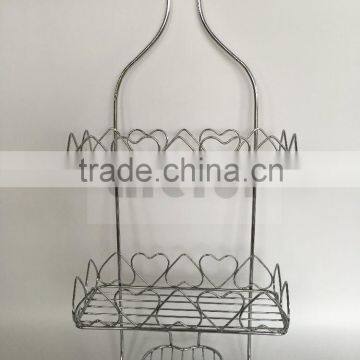 Wire Hearted Shower Caddy products/ Chrome Painting