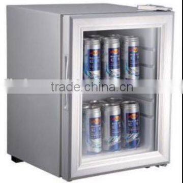 Mini freezer cooler display 21L drink cooler display cooler Mini bar&wine cooler icecream display