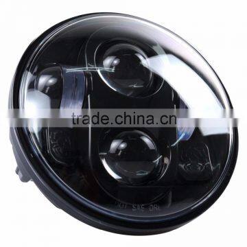 24v Led Lights 5.75" Motorcycle Parts Led Projector Daymaker LED H Beam Headlight For Harley Aluminum Lamp For Harley Dyne Sport Supplier's Ch photo-3