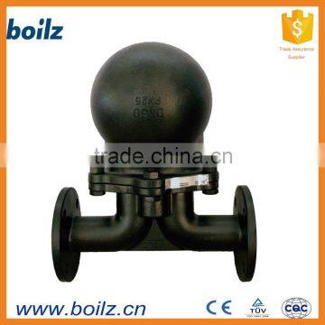 Ductile cast iron flange connection lever type automatic ball float drain valve