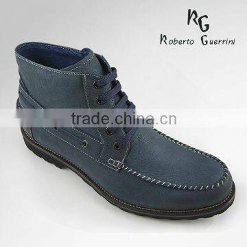 2014 genuine leather casual winter boot