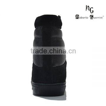 Custom High Top Genuine Leather Sneakers photo-3