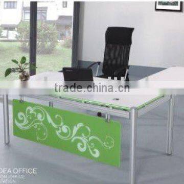 L shape elegant office workstation QQ idea executive office desk office furniture