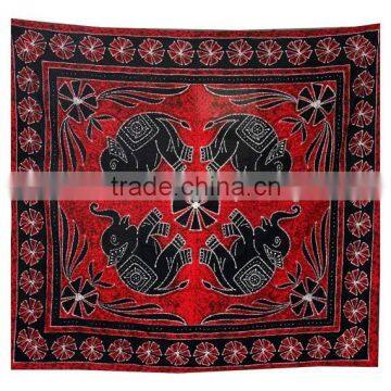 bulk lot of 100 pcs printed throws tapestries double size