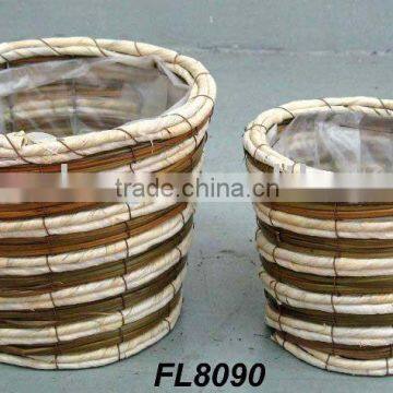 Rattan Indoor Flower Pot