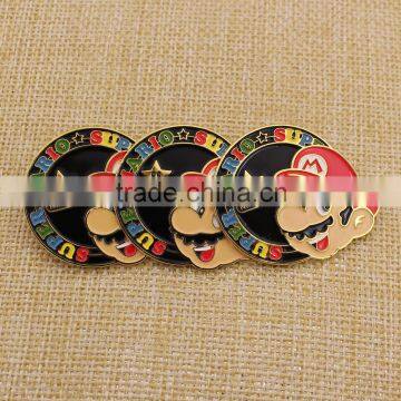Custom Soft Enamel Super Mario Pin Badge