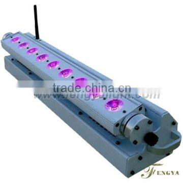 9x15W 5-in-1 LED Battery power & wireless DMX Bar / LED Bar Light