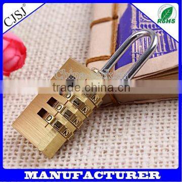 2015 Top Quality CJSJ Code Changable Locks /hot sale combination /4 digit code lock