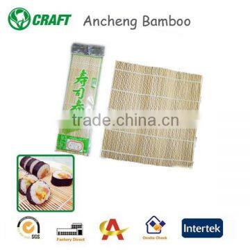 100% bamboo sushi rolling mat