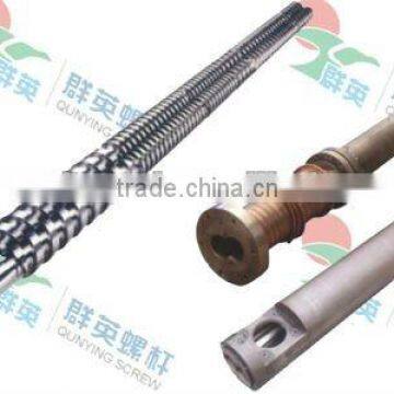 parallel twin screw and barrel for extruder