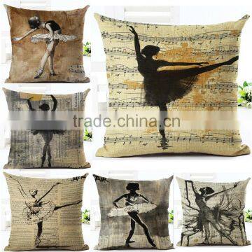 2016 Decorative Throw Pillows Case Linen Cotton Cushion Cover Creative Decoration for Sofa Car Covers