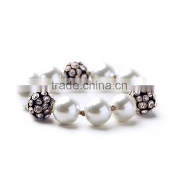 Marvelous Gorgeous Splendid Posh fake pearl bracelet wholesale, pearl shamballa bracelet, cheap pearl bracelet