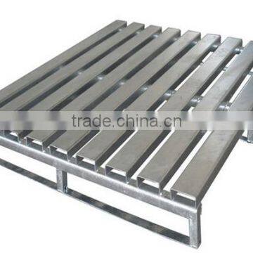 Heavy duty stackable galvanized steel pallets rack for sale