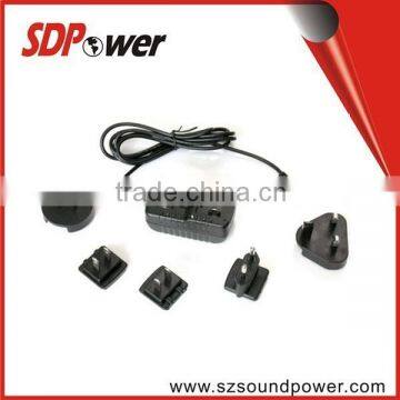 5w 10w 15w 20w Interchangeable ac dc Power Adapter With Multiple Plugs photo-4