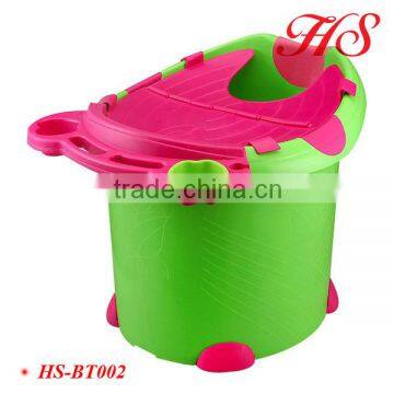 Multifunctional plastic baby bath tub baby bath bucket deep bucket