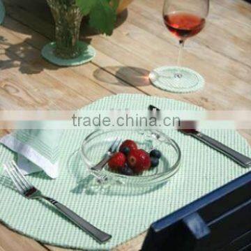 Eco-friendly PVC Foam Printed Placemats,plastic plate mat