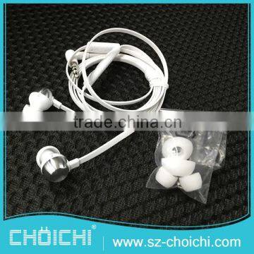 3.5mm Connector White Microphone Original Mobile Earphone With Mic for LG photo-1