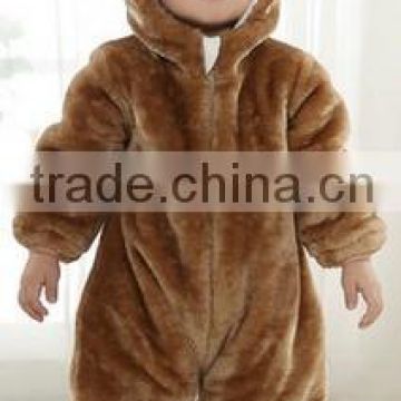 2015 baby winter animal romper wholesale