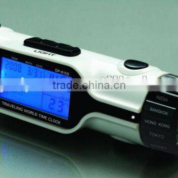 LED flashlighting (LED lamps) with Radio Controlled Clock