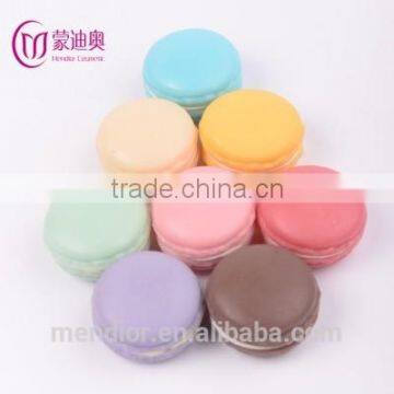 Macaroon shape essence oil handmade soap colorful face cleaning soap gift OEM custom brand