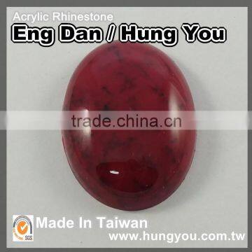 Oval Shaped Semi-Precious Stone With Spray For Bag photo-5