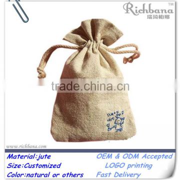 mini jute bags wholesale jute pouch