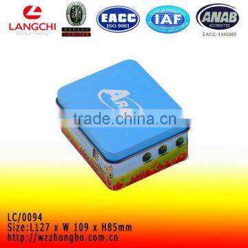 Blue electrical box ,auto parts printing box