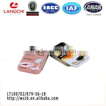 Tin Box With Sliding Lid, Professional Tin Can Manufacturer,custom Printed Tin Box photo-3
