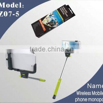 Selfie wholesale monopod at low price directly from factory selfie stand