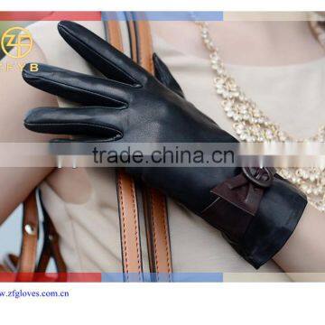 Wholesale Fashion Sheep Leather Gloves For women On Factory Price