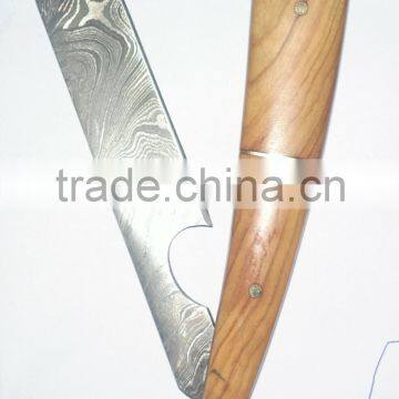 Male Gender Damascus Shaving Razor