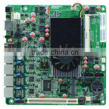 Intel firewall motherboard ITX-M2F Router Board D2550 mini-itx motherboard for 4 lan 1U firewall appliance