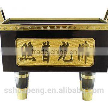 Rectangular Ding Quartet furnace incense burner classical Generous and practical(Four legs ) (Can be customized)