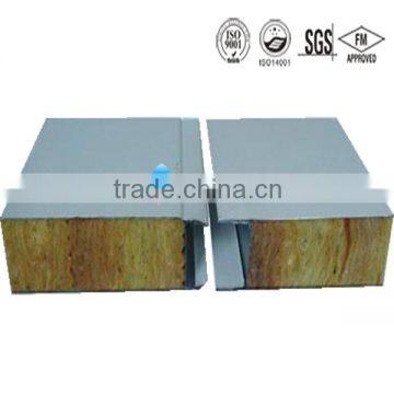 sandwich panel rock wool metal wall sheet