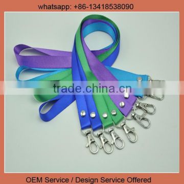 single color blank cheap lanyards