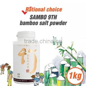 [Dr. B-gun]Sambo 9th bamboo salt powder / Bamboo salt / salt / food grade salt/korean bamboo salt