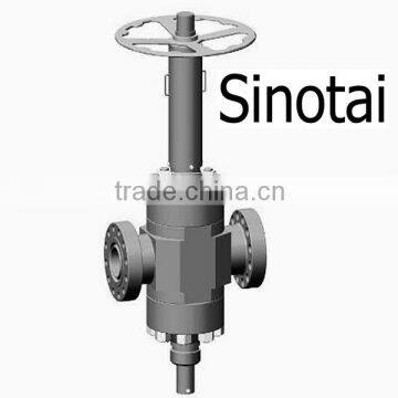 Ball screw gate valves