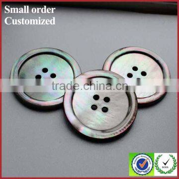 Fashion round 4 holes natural pearl children's button