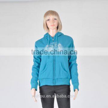 2016 Women's Fitness High Quality Printed Custom Hoodies photo-3