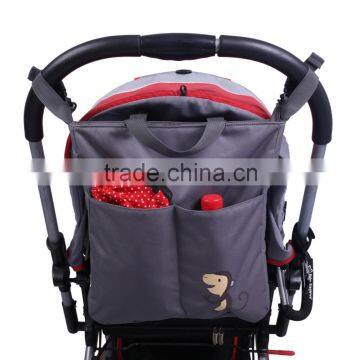 Traveling hanging baby stroller bag