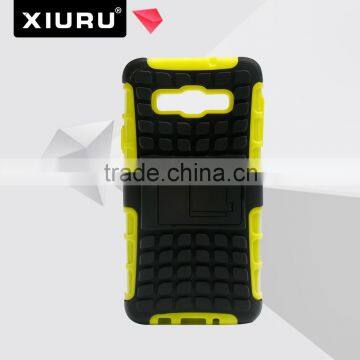 2 in 1 PC+TPU Hybrid Armor Mobile phone case With Kickstand Fit For Iphone and Samsung Mobile phone XR-PC-80