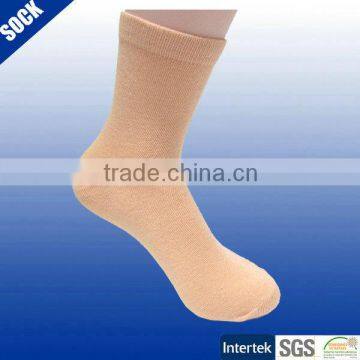 Solid color young girl tube socks